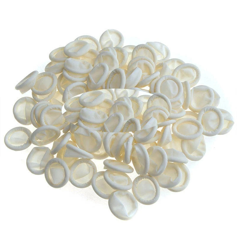 100 Pcs Dental Disposable Rubber Latex Scaler Handpiece Sleeves Protective Cover