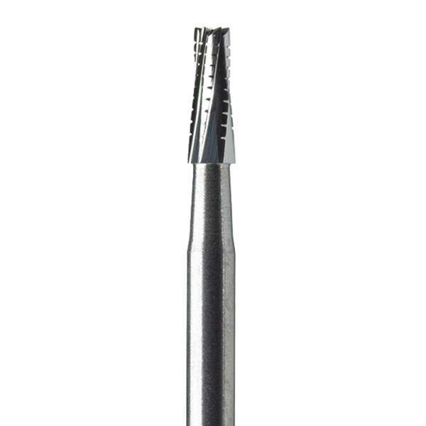 DynaCut FG #700L Taper Fissure Crosscut Carbide Bur, 1.0mm, 100/Pk