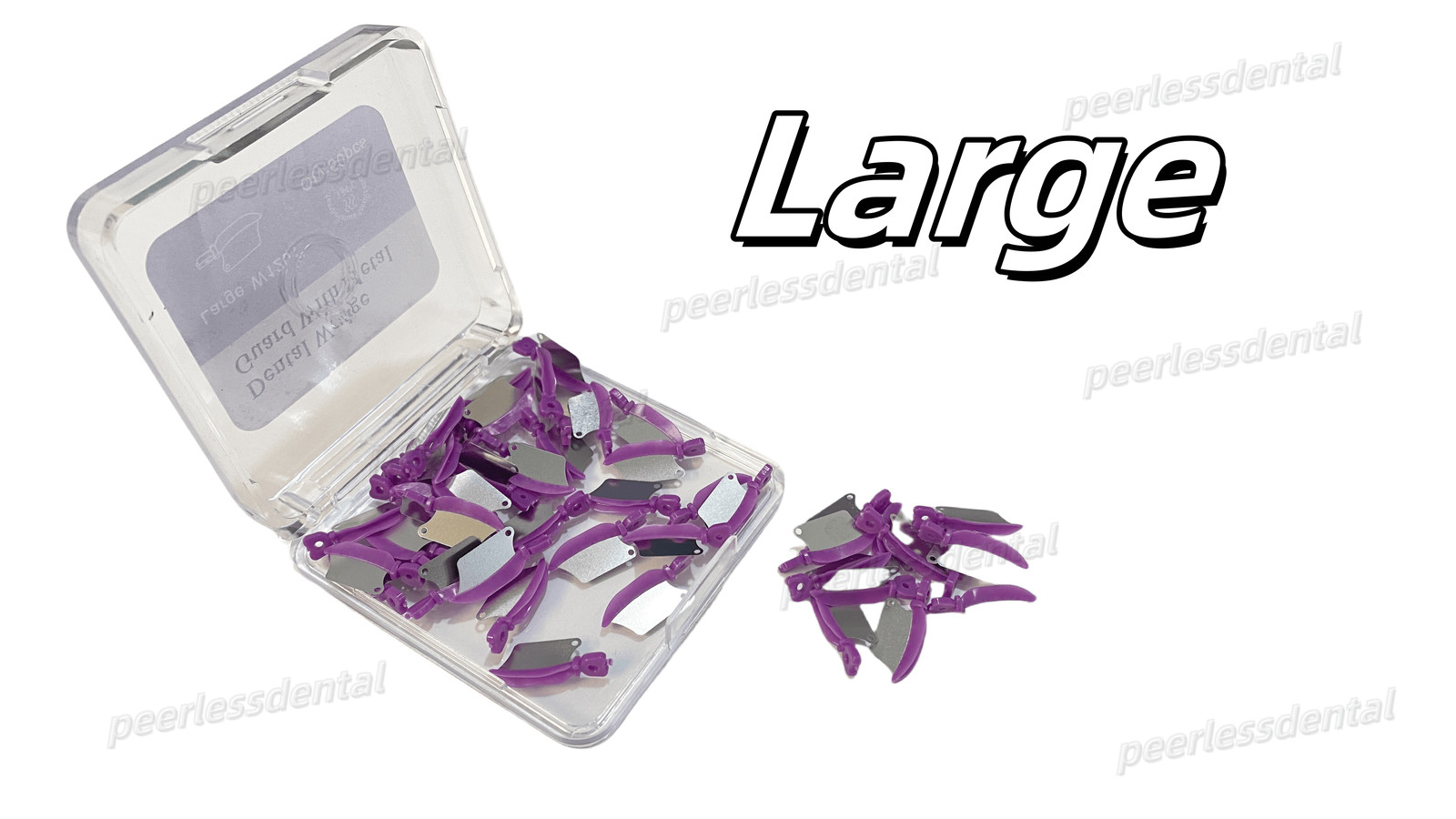 50Pcs Dental Matrix Fender Wedges Prep Interproximal Diastema Wedge Guard L/M/S