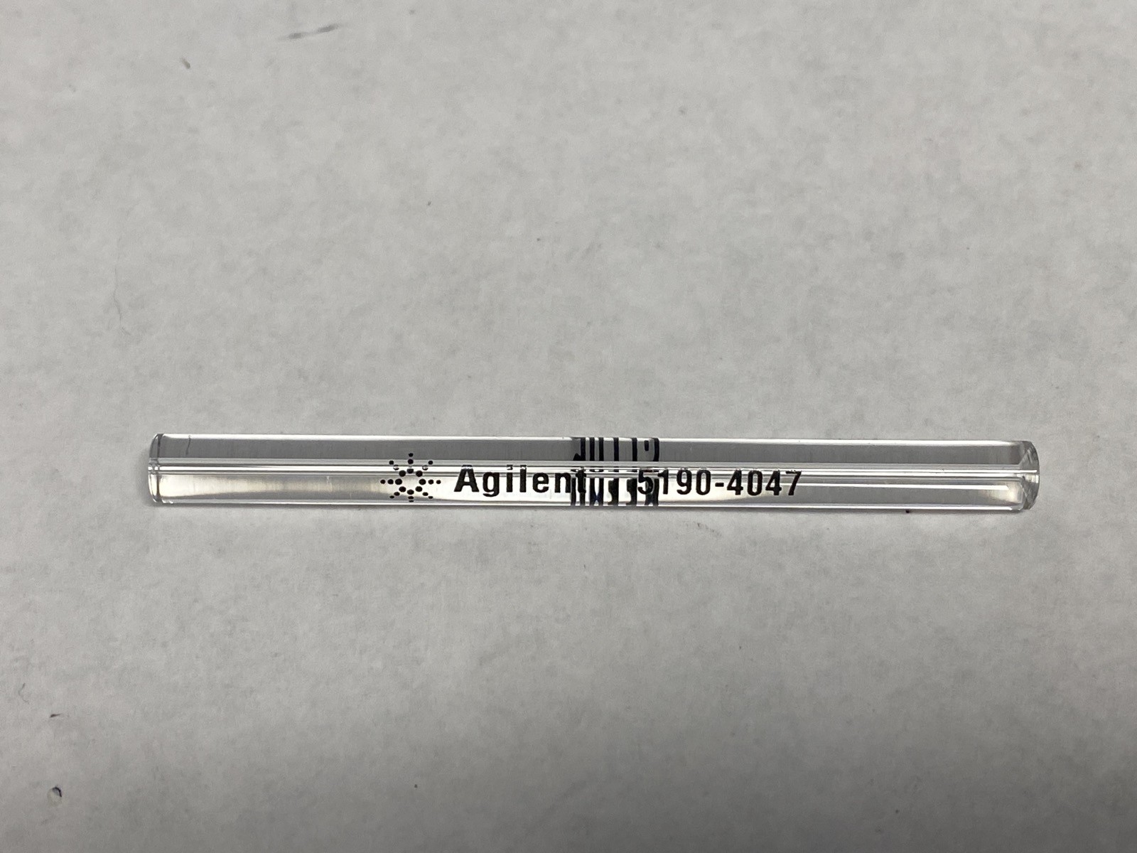 Used AGILENT GC Ultra Inert Inlet Liner Splitless Straight 1mm ID 60uL 5190-4047