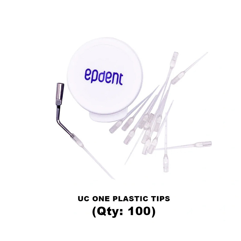 EPDENT UC ONE (PLASTIC TIPS- 100 PCS) (Dental)