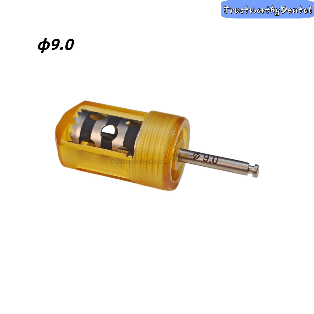 Dental Implant Bone Harvest Drill Semilunar Plastic milling cutter GBR Grafting