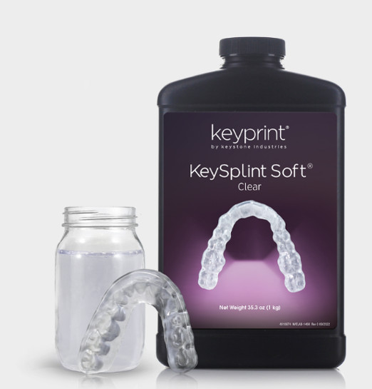 KeyPrint KeySplint Soft .5KG OR 1 KG For Splints, Night Guards & Bleaching Trays