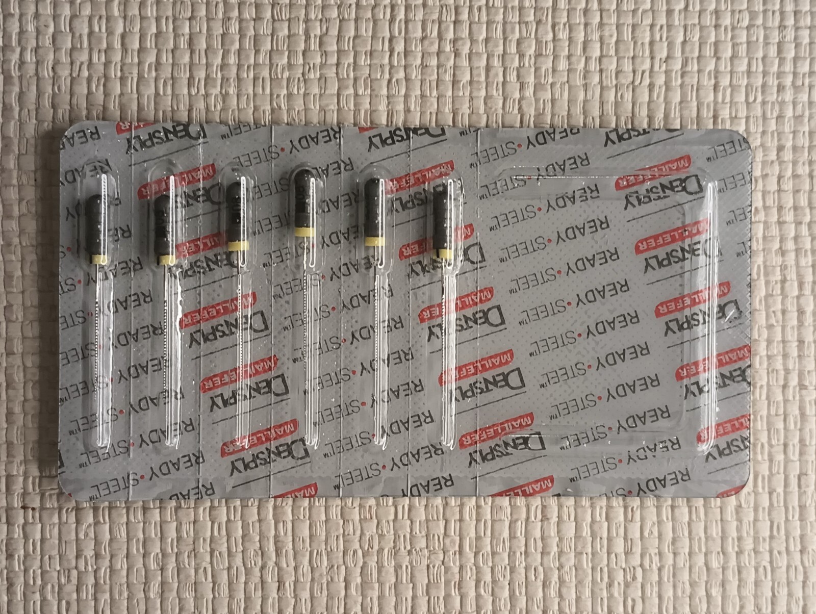 Dentsply Maillefer Endodontic K-Files 6pcs/Pack Ready Steel