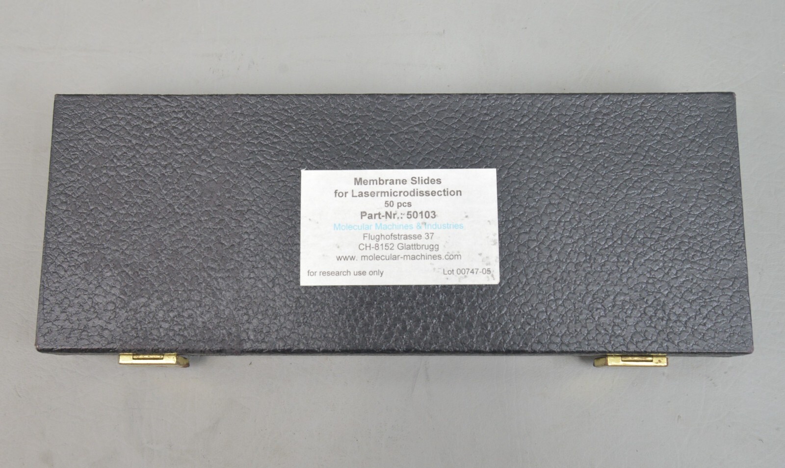 Molecular Machines & Industries Membrane Slides For Lasermicrodissection 50pcs