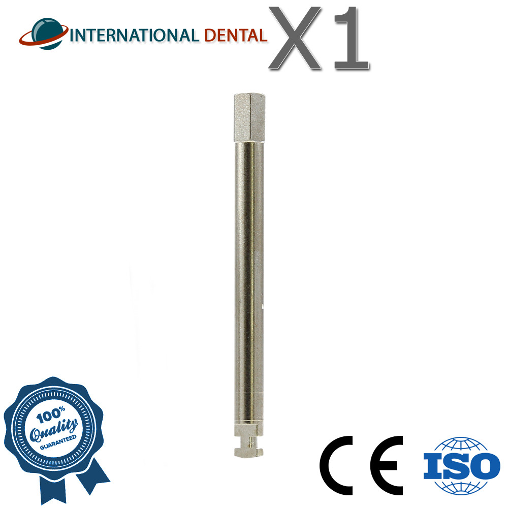 Long Motor Mount Low Speed Hex Drivers 2.42mm, Dental Fixture Adapter Head