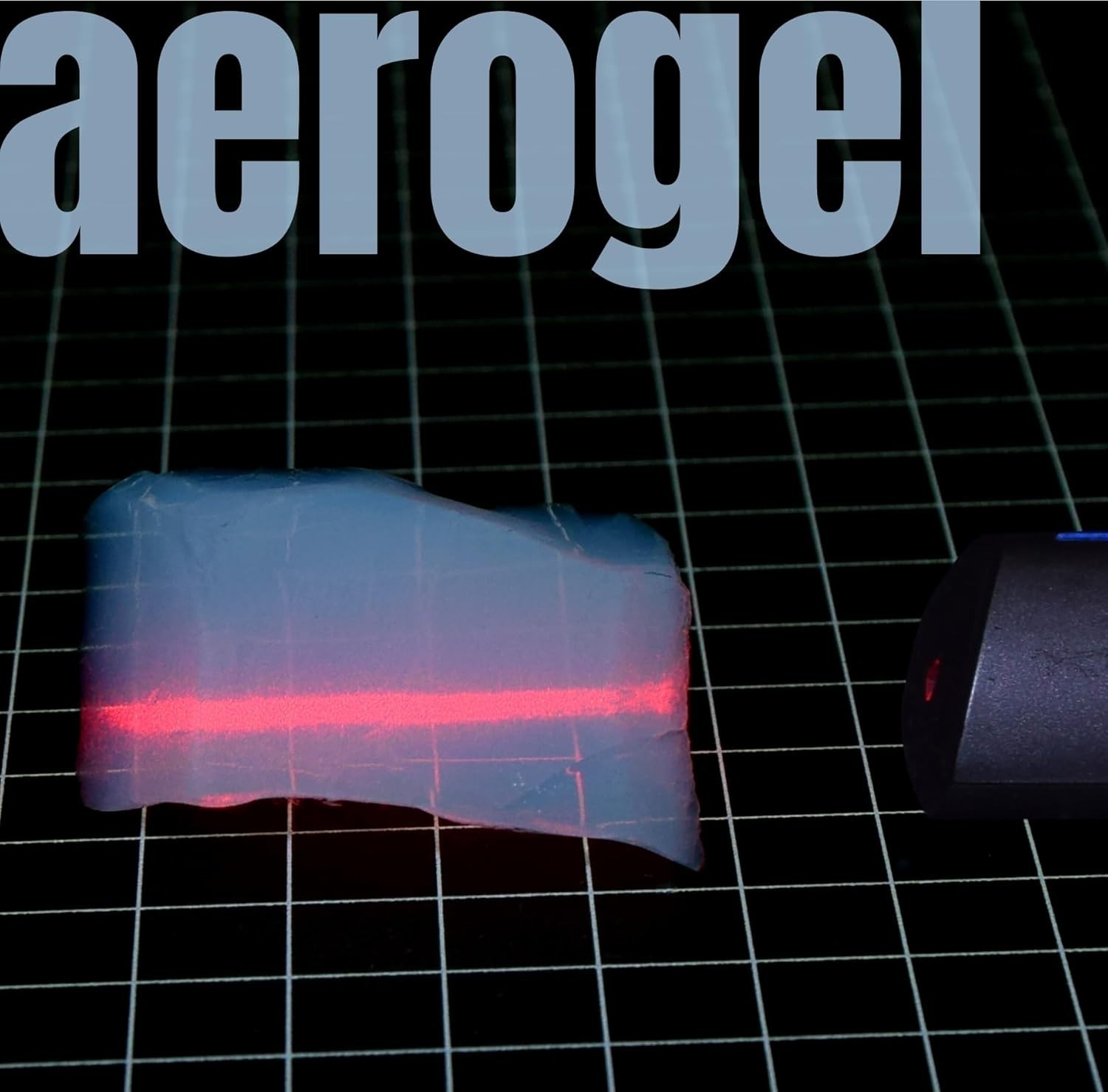 50ml Aerogel Blocks Silica Aerogel Particles Size 5-50mm Frozen Smoke NASA High-