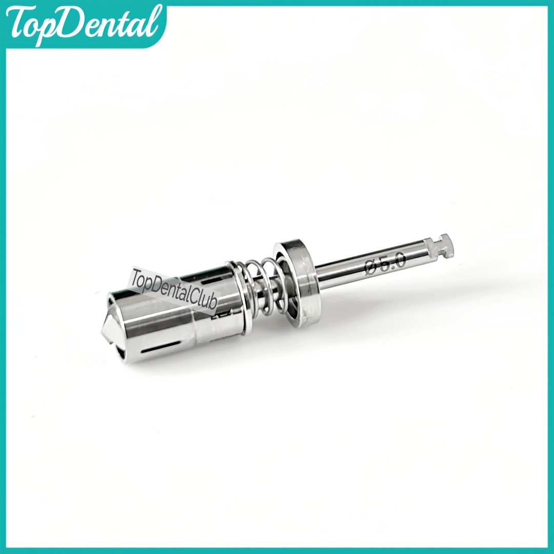 ⌀5.0 Dental GBR Autogeneous Trephine Bur Self Grinding Spring Bone Harvest Drill
