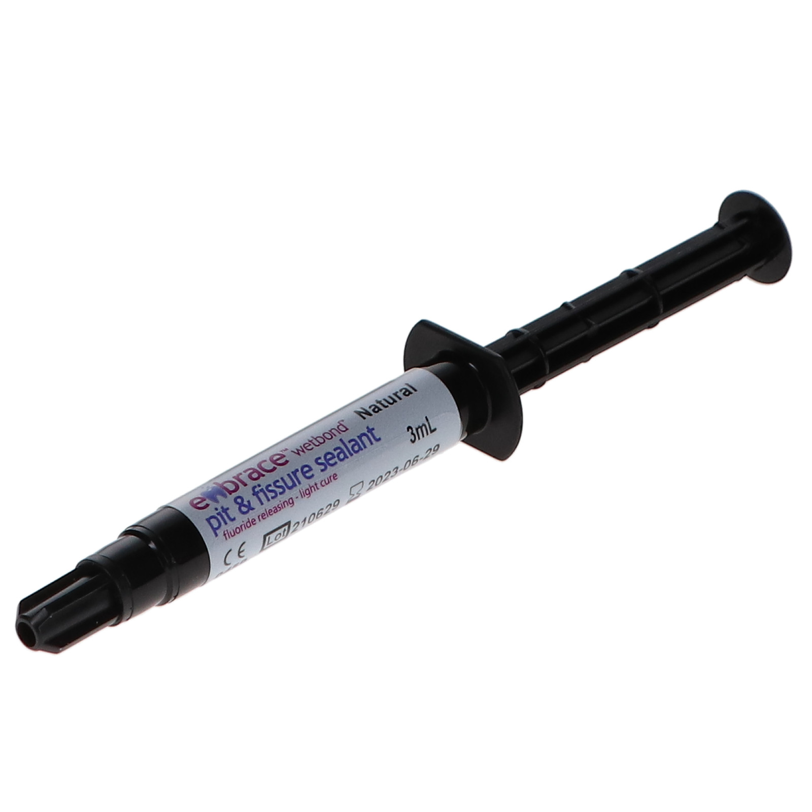 Pulpdent EMS3 EMBRACE WetBond Pit & Fissure Sealant Syringe 3 mL Natural Shade