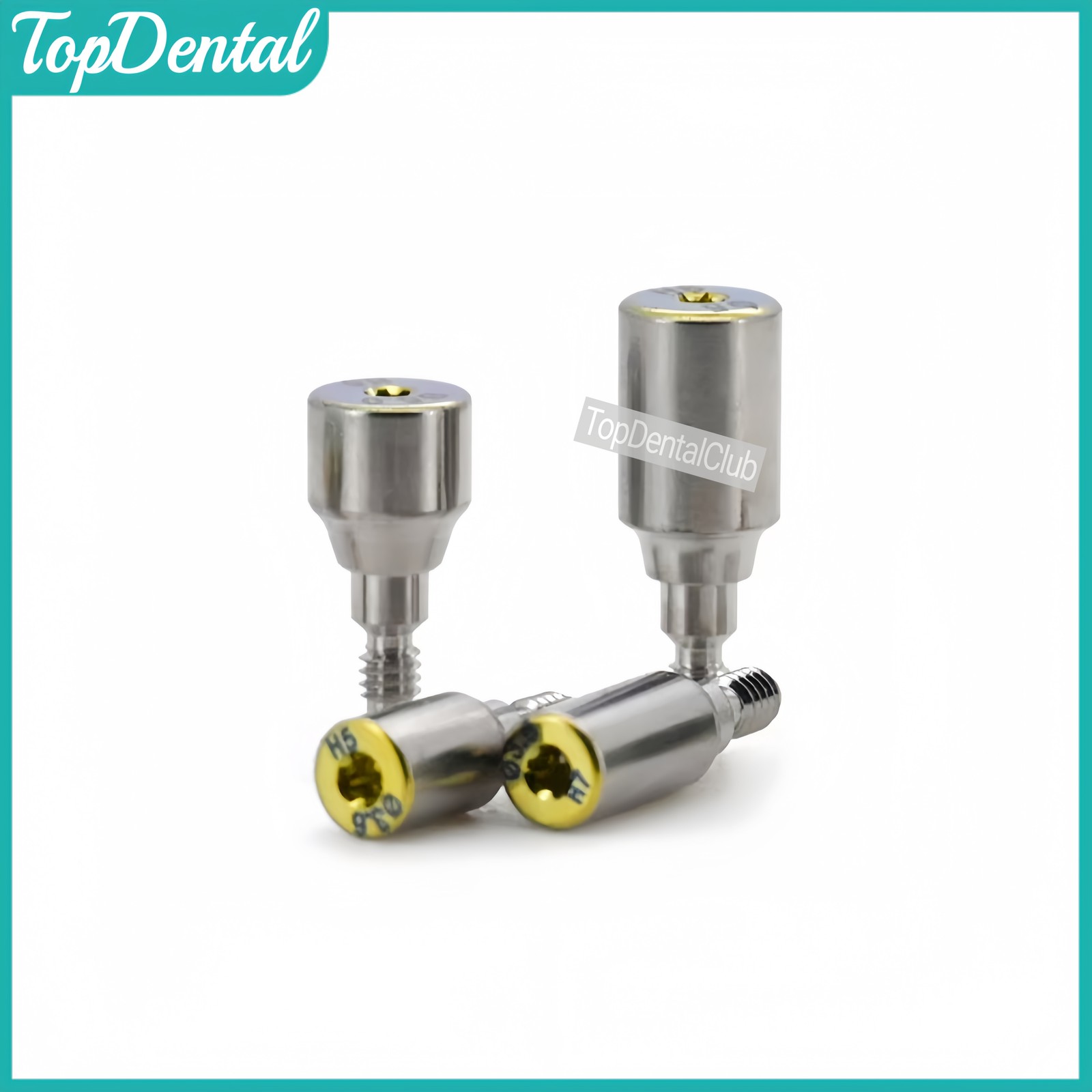 RP Dental Healing Abutment Cap Conical Connection Accessories Fits Nobel Active