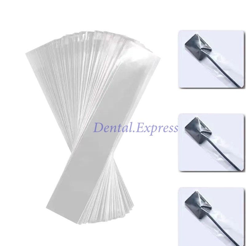 500Pcs Dental Disposable Plastic Cover Digital X-ray Sensor Barrier Sleeves
