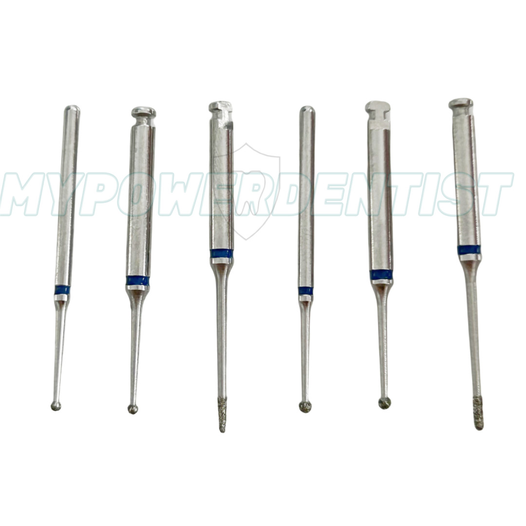 Dental Pulpotomy Access Open Pulp Cavity Burs Less Invasive 6Pcs/Kit FG77006