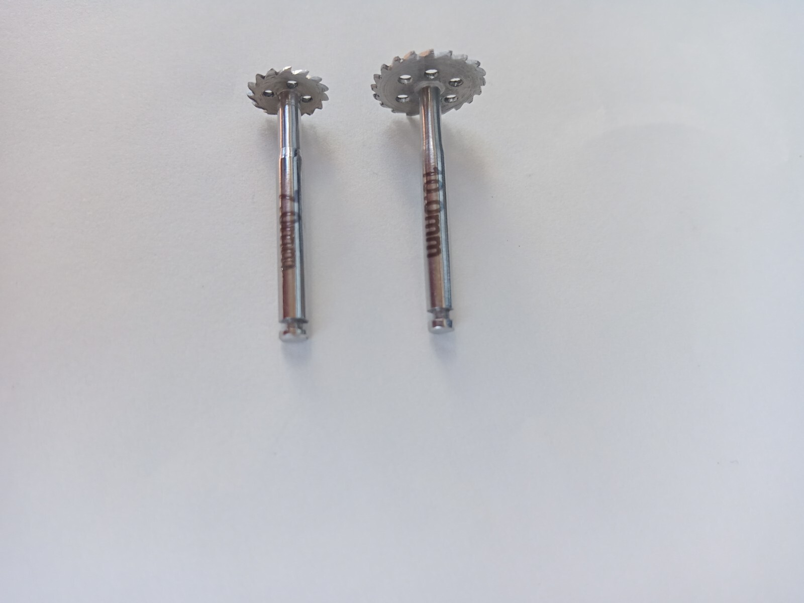 2pcs Dental Implant Saw Disk Cutting Tool Set 7mm 10mm Latch Type 0.3mm
