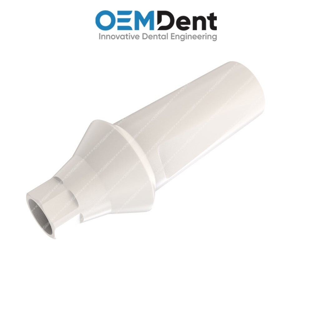 Peek Temporary Anatomic Straight Abutment Compatible NobelActive®️NP Conical