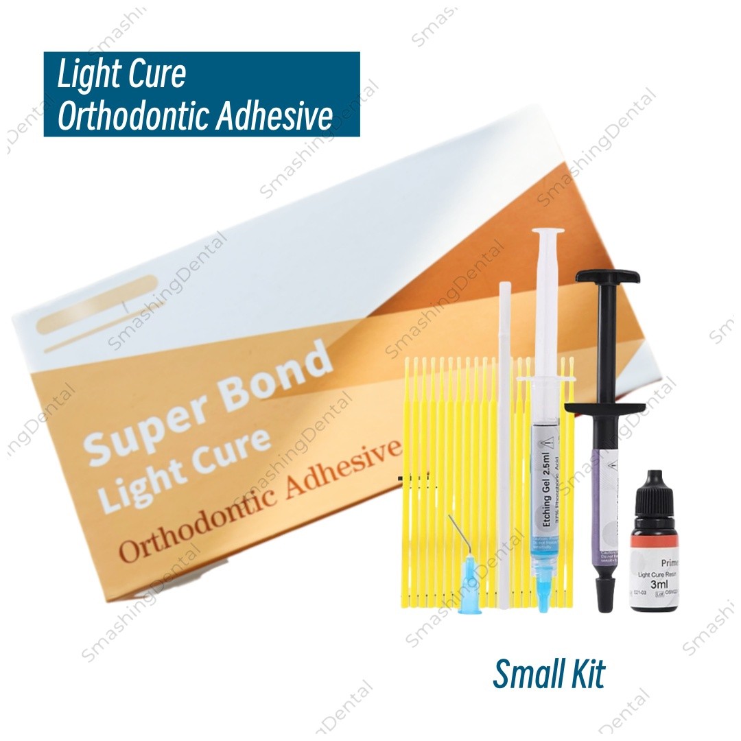 Dental Bracket Braces Glue Orthodontic Bonding Light Cure Resin Composite Kit