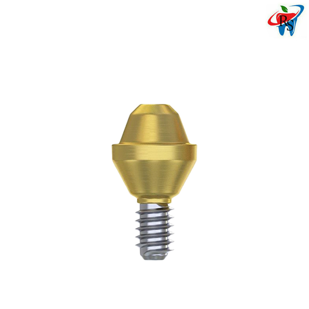 10x Set Prosthetic Straight Multi Unit 1.6 RP Conical 2.65 + Plastic Sleeve