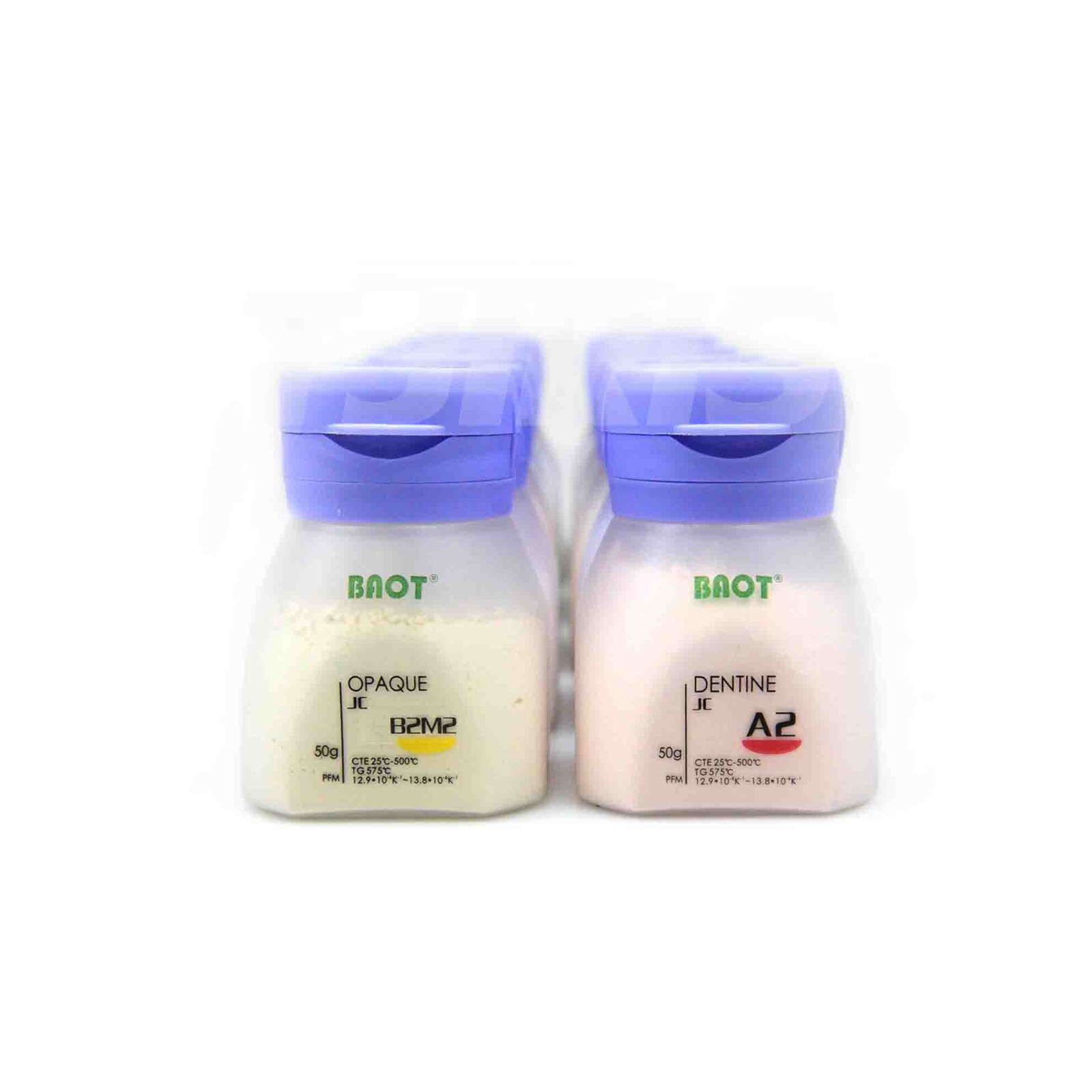 Dental Lab Opaque Ceramics Porcelain Powder Metal Veneering Porcelain Powder 50g