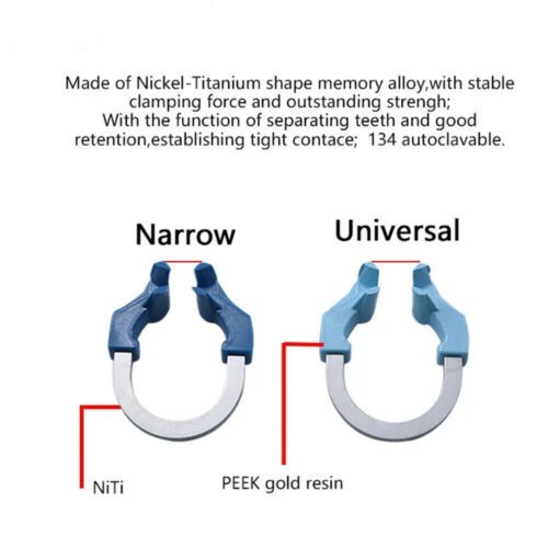 Dental Niti matriz bandas anillo sección abrazadera Ring Clamp ajuste Garrison