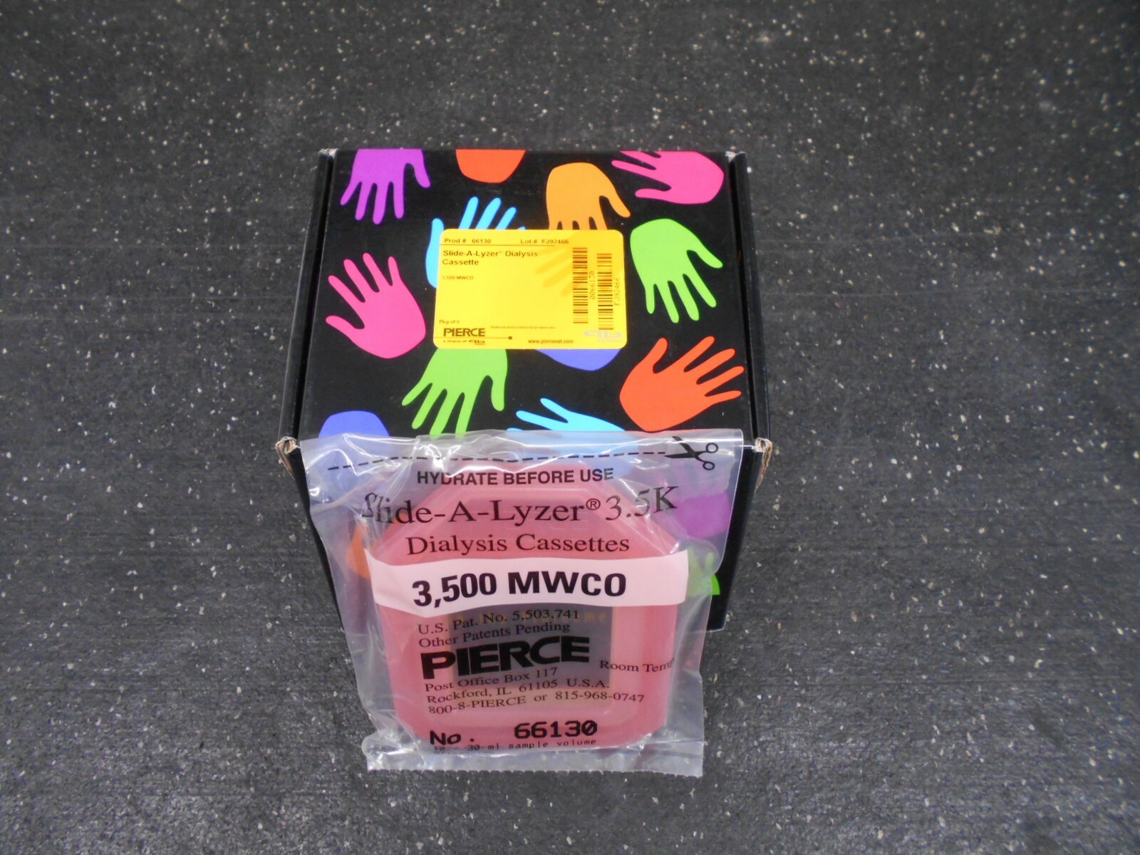 PIERCE 66130 SLIDE A LYZER DIALYSIS CASSETTE 3,500 MWCO