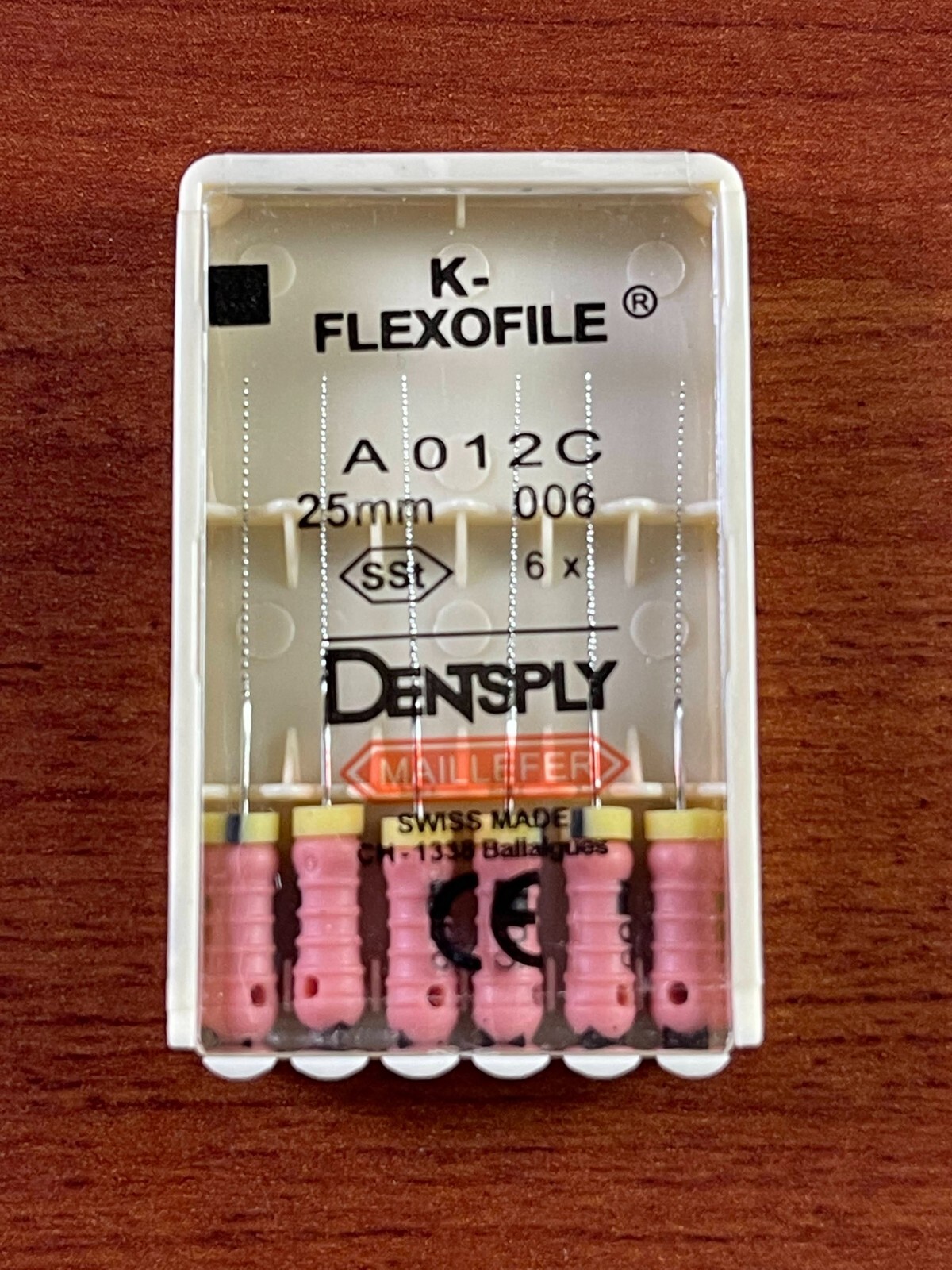Dentsply Maillefer K-Flexo SS file Endodontic 25mm All sizes 30 files/pk