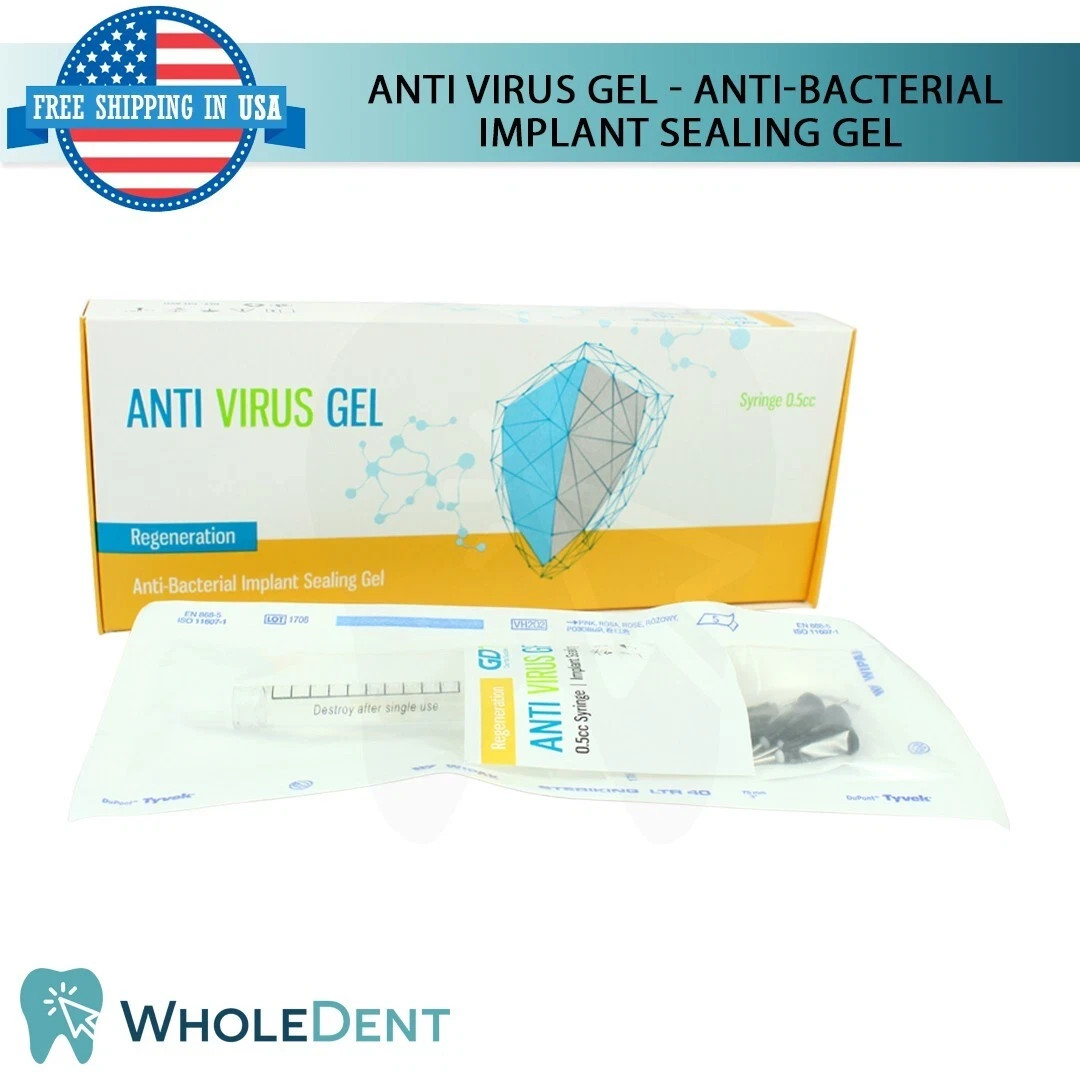 X1 Dental Implant Fixture Seal Gel 0.5cc Gap Sealing Material Thymol Formula