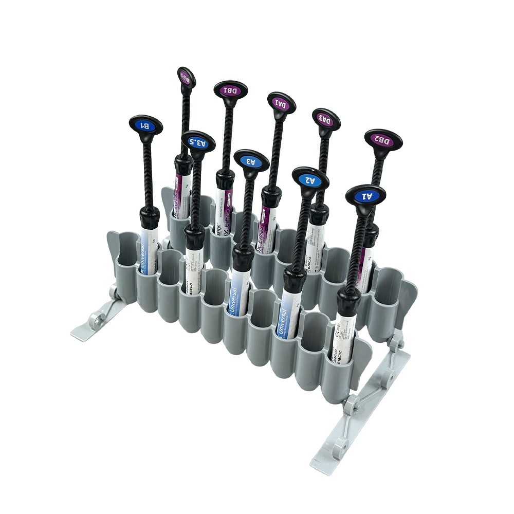 Dental Composite Resin Syringe Storage Rack 20-Unit Stand Syringe Holder