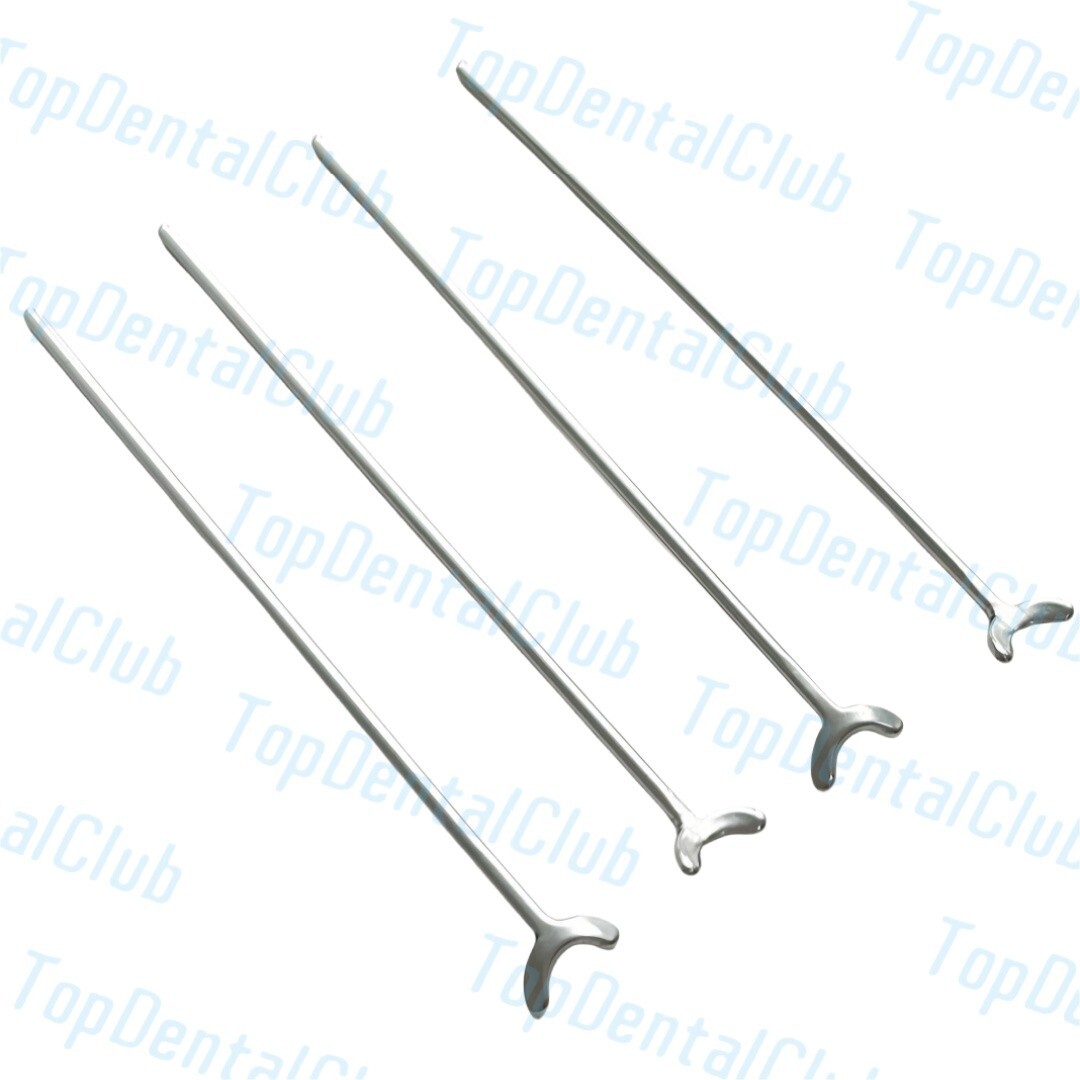 20pcs 1.0mm Dental Y-Type J Clasp Orthodontic Retainer Oblique Clasps Bars
