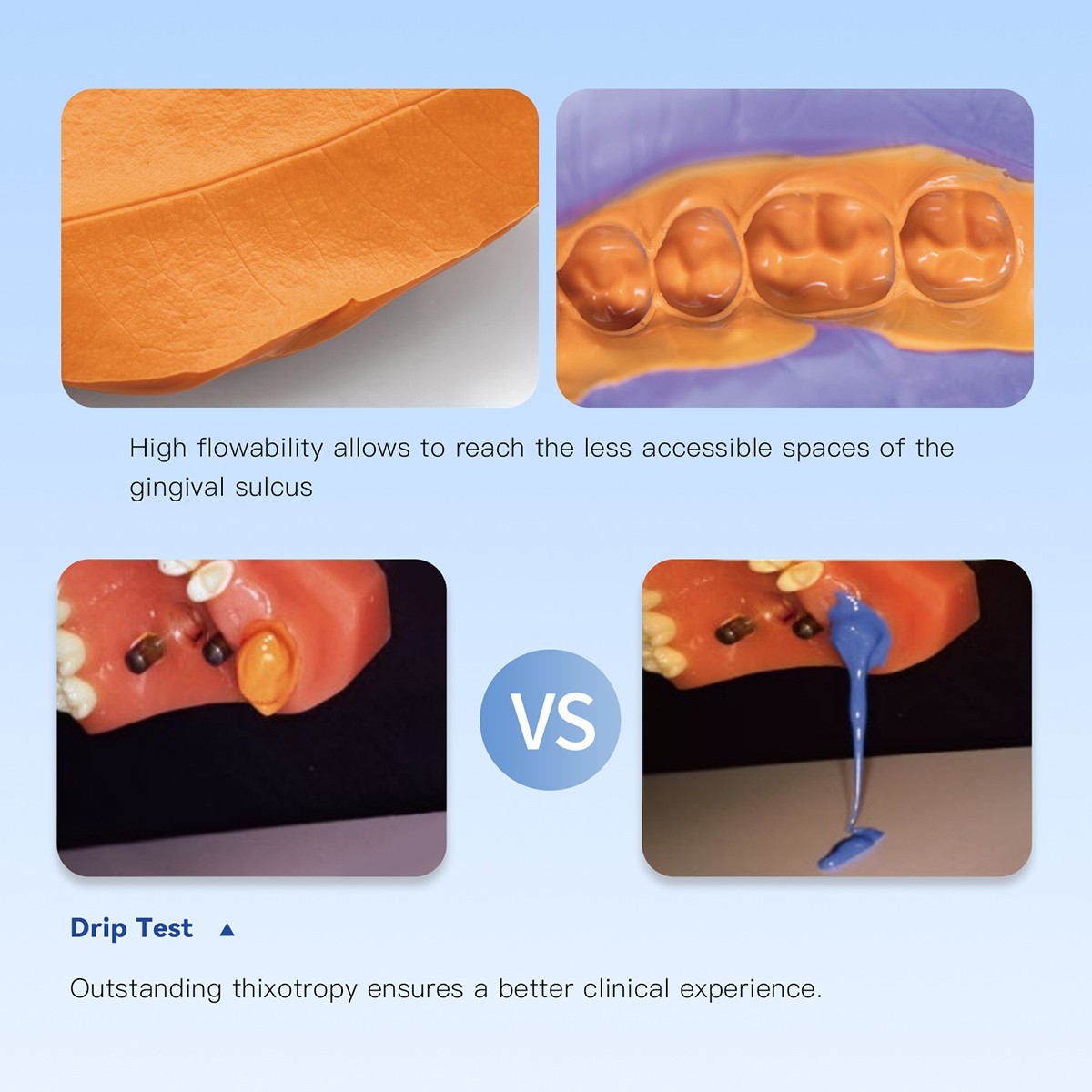 Dental Elastomeric Impression Putty Soft Silicone Material Easyinsmile AZDENT