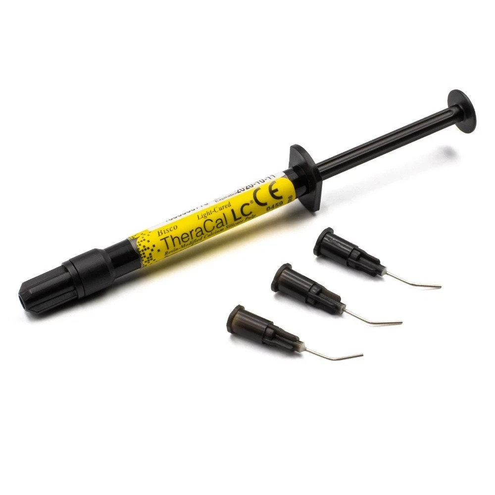 Dental THERACAL LC Light Cure Resin Modified Calcium Silicate Cavity Liner 1gm
