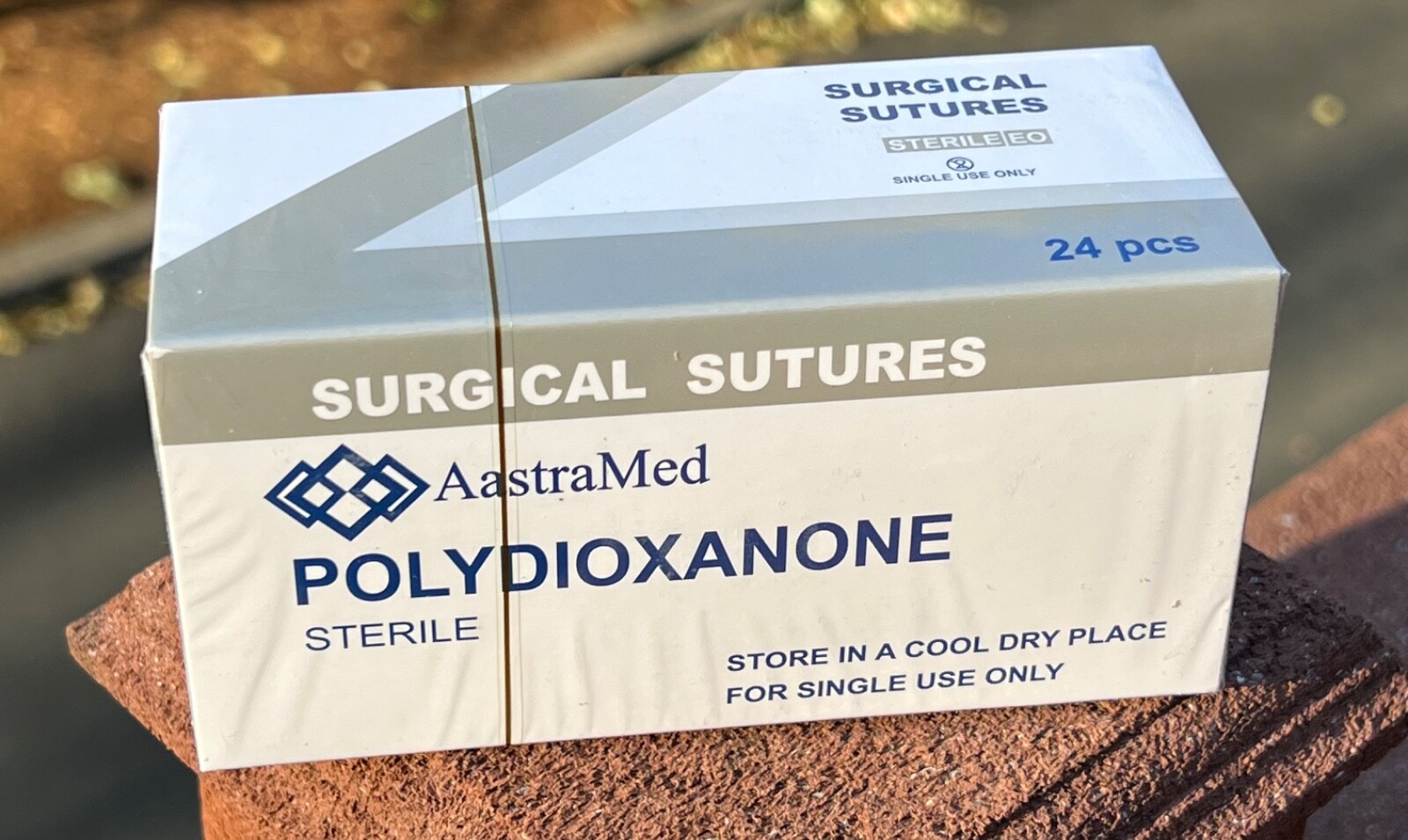 2/0 PDS/PDO 72ct Veterinary Surgical Suture Polydioxanone monofilament Dental