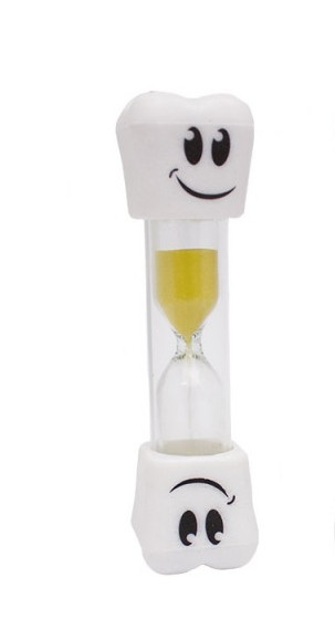 1x HOURGLASS HOUR GLASS DENTIST DENTAL BRUSHING 3 MIN Brush Timer Kids Love USA