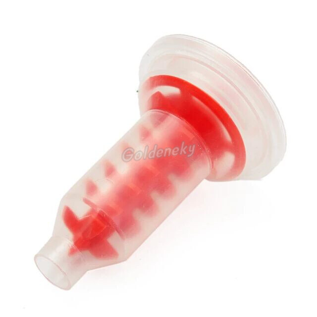 50/Lot Dental Dynamic Mixing Tip Impression fits Pentamix Machine Mixing Tube
