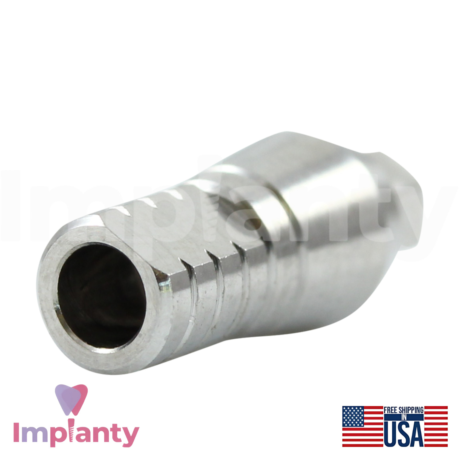 GDT CFI Int Hex 2.42mm Connection Dental Cylindrical Fixture Titanium Set