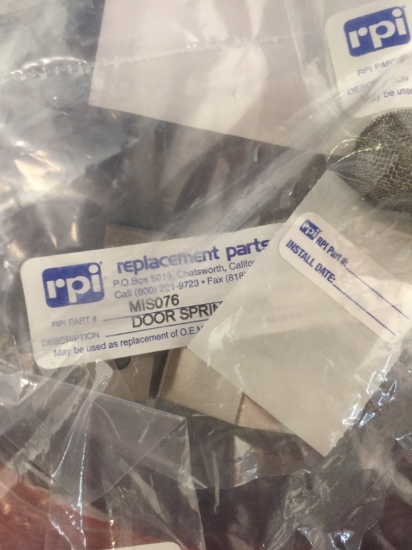 RPI Door & Dam Gaskets Ritter Midmark M11 Sterilizer PM Kit