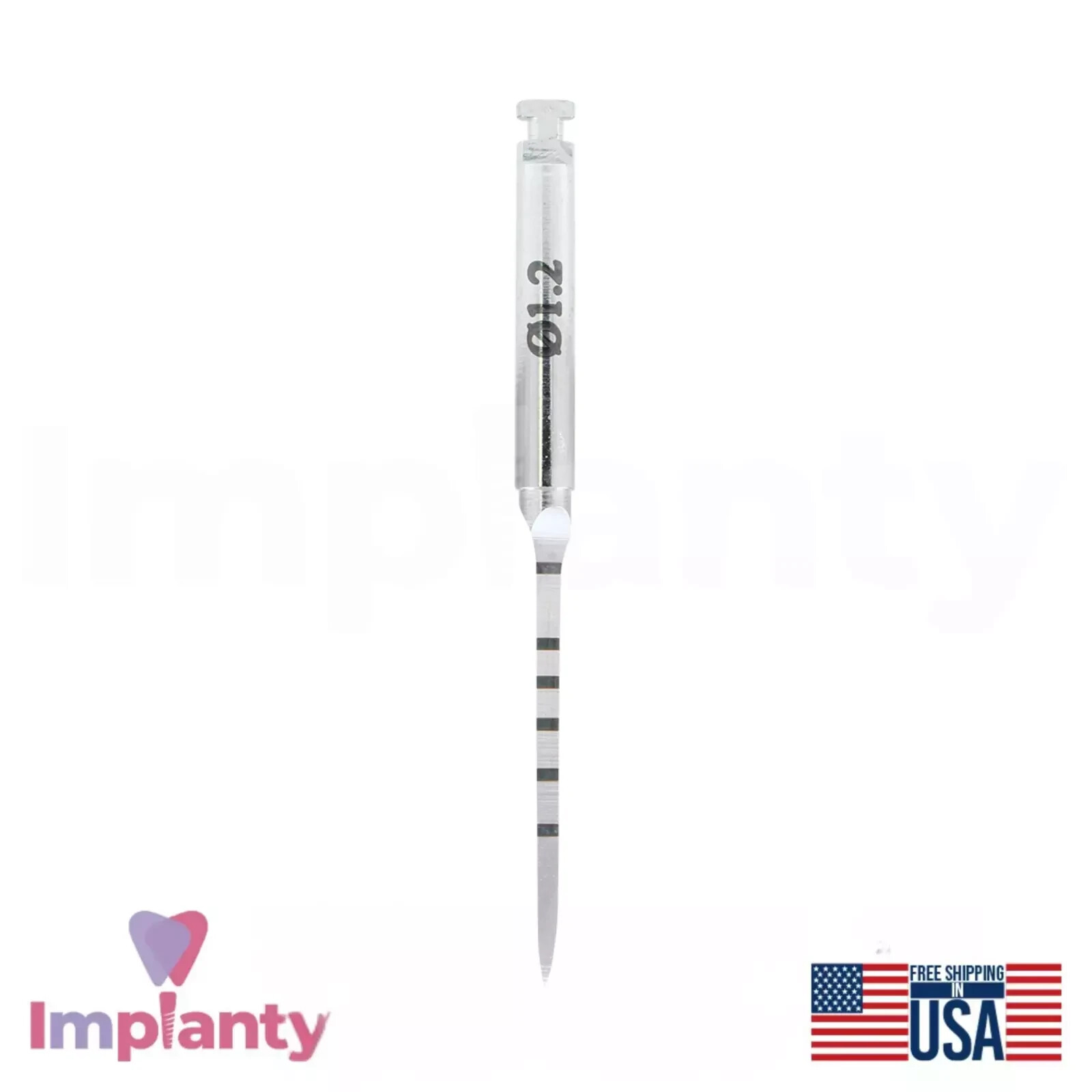 2x Dental Marking Lance Pilot Drill Ø1.2mm+Ø1.5mm Stainless Steel Dentistry