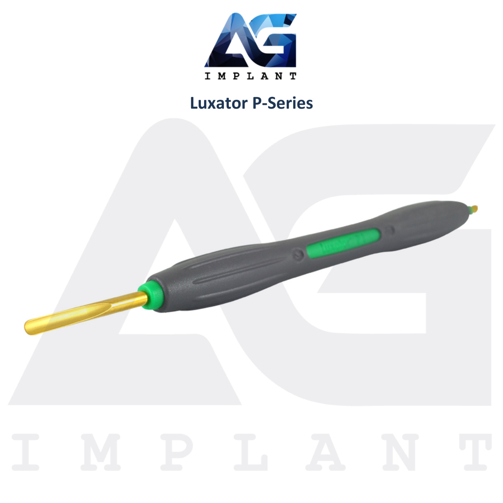 Dental Luxator P-Series Blade Shape Thin Extracting Tool Penholder Grip