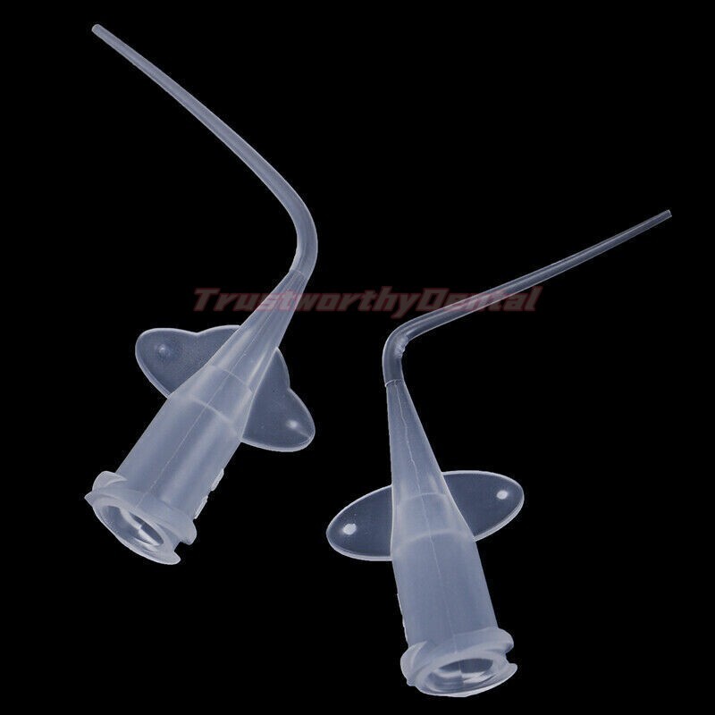 Dental Disposable Irrigation Tip Endo Root Canal Irrigator Tip Plastic Blue