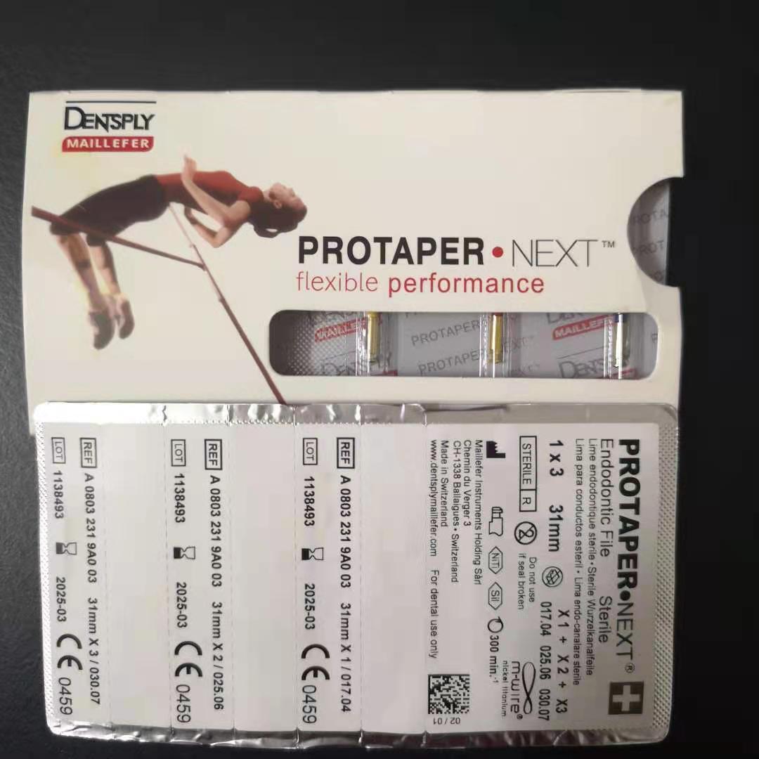 10PKs Dentsply Tulsa Protaper Next File Dental Root Canal Endo X1/X2/X3/X1-X3
