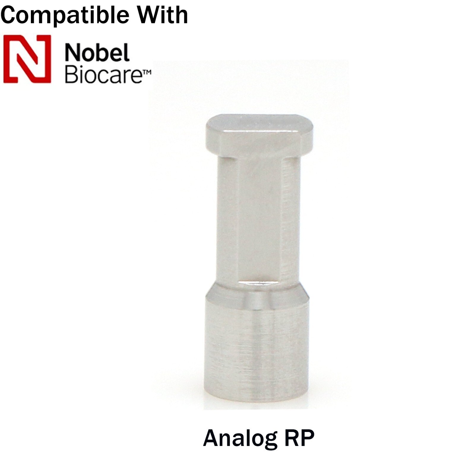 Dental Lab Analog fits Hiossen Oss Regular/Mini Nobel Active NP/RP ITI NC/RC