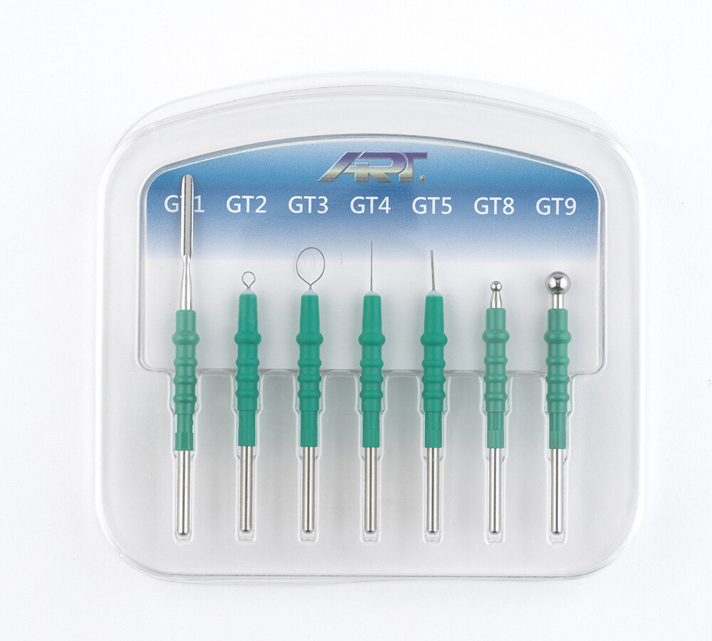 BonART ART-E1 GREEN Color NEW Style Handpiece With 7 set of GREEN Electrodes