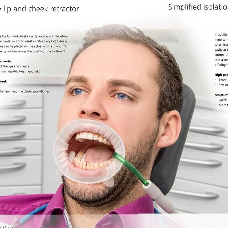 Ivoclar OptraGate Assortment Non Latex Optragate Lip Cheek Retractor 3 Types