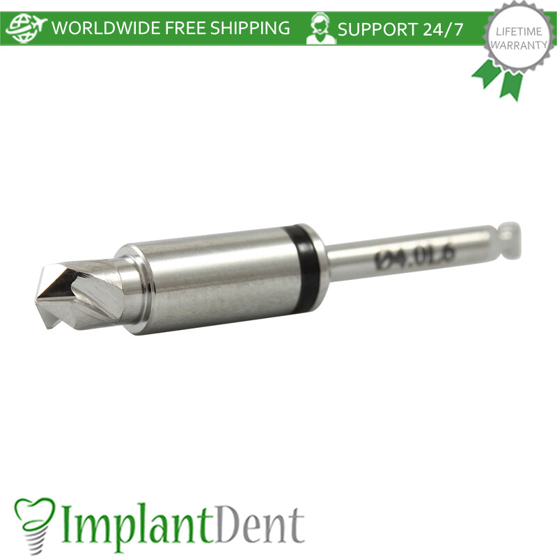 1 Straight Drill Integral Stopper Ø4.0, External Irrigation Dental Tool Sur gery