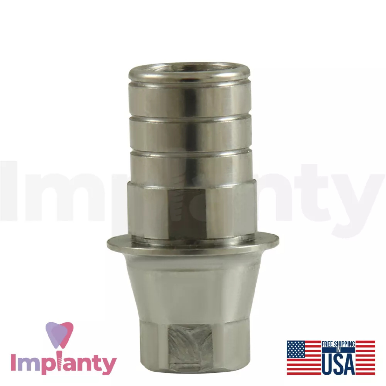 GDT Dental Anti Rotational Titanium Base Conical 2.65mm Regular Platform RP