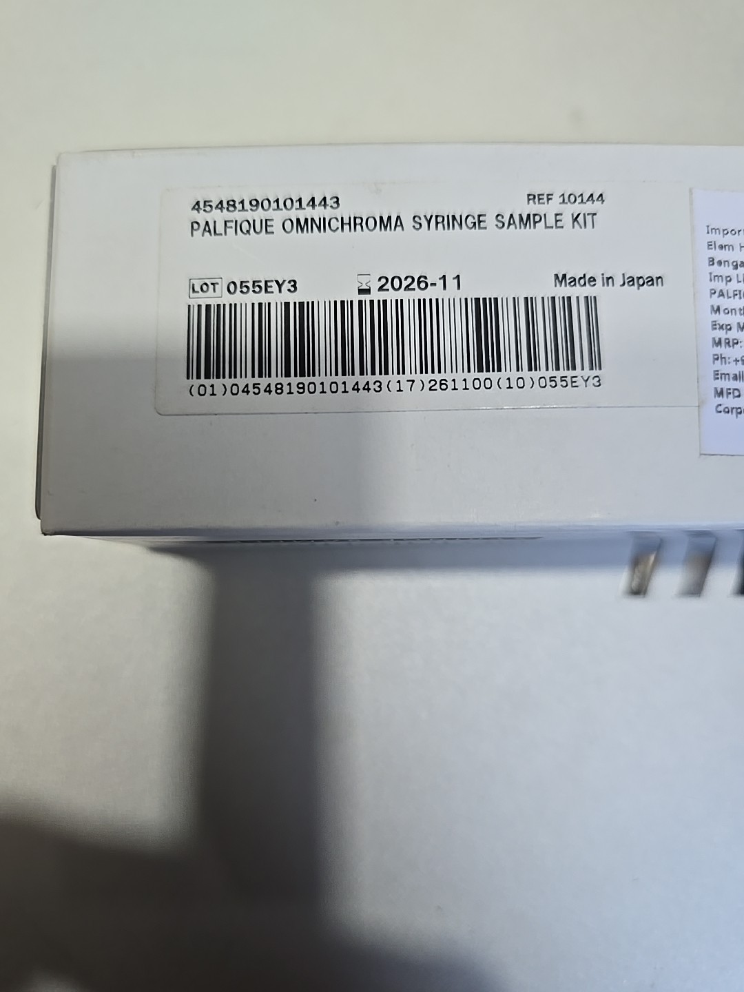 Dental OMNICHROMA +Blocker Resin Based Restorative Material 1gm each Trial Pack