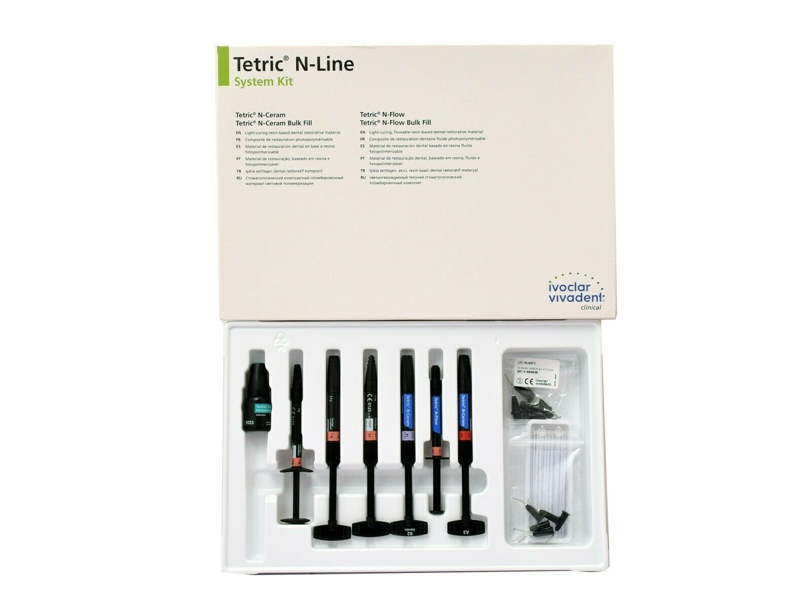 Ivoclar Vivadent Tetric N-Line Ceram Flow Bulk Fill Composite Kit (Free Ship)