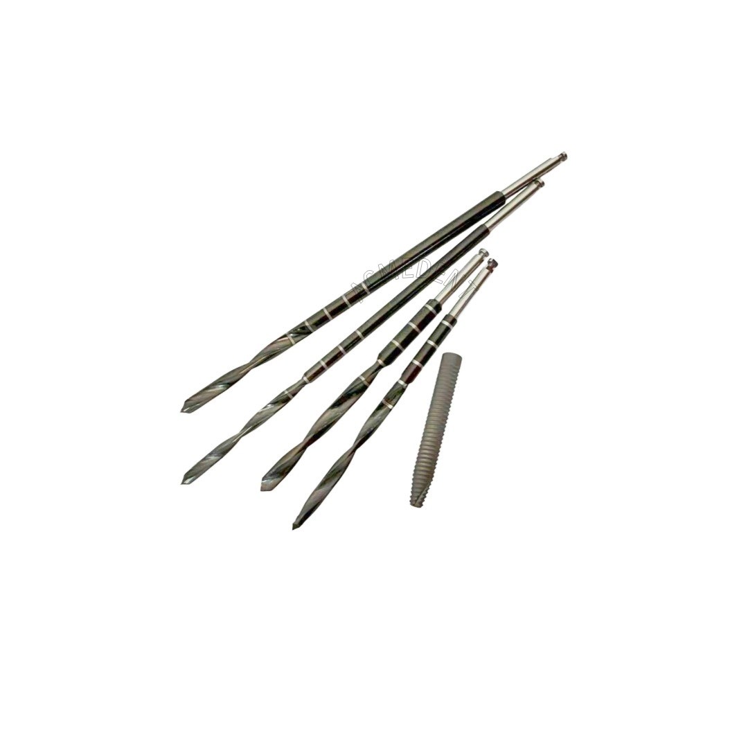 Dental Long Drill Implants DLC Zygomatic Drills For Zygomatic Implants