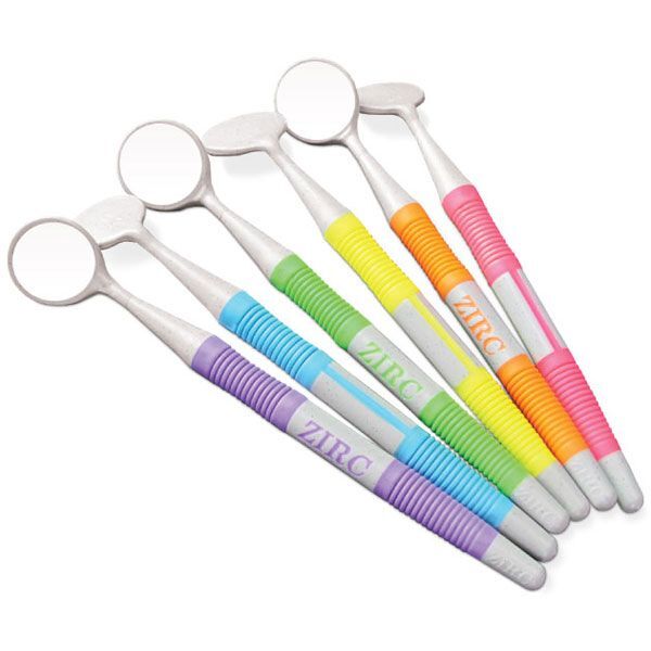 Crystal HD Mouth Mirror – #5 Soft Grip, Vibrant Colors 12/Pk. 40%
