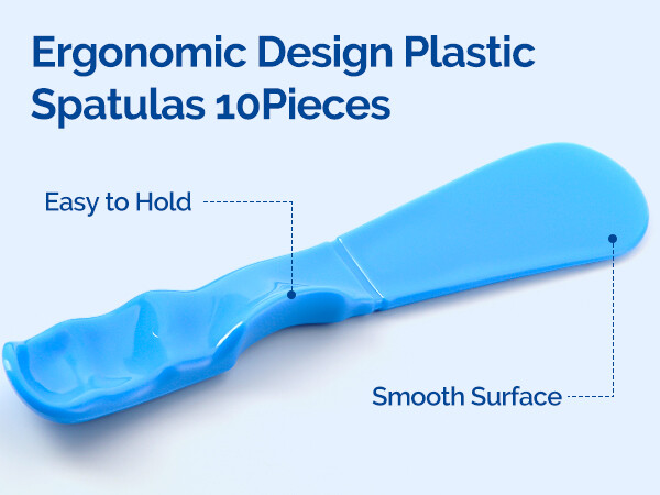 10PCS Dental Autoclavable Mixing Spatulas, Mixing Knife For Impression Material