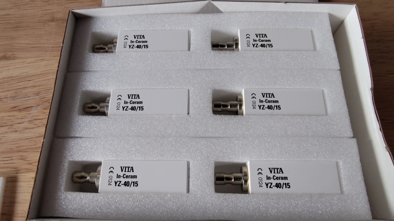 Vita YZ In-Ceram YZ CUBES for inLab® YZ-40/15 ( 40x15x14 mm )