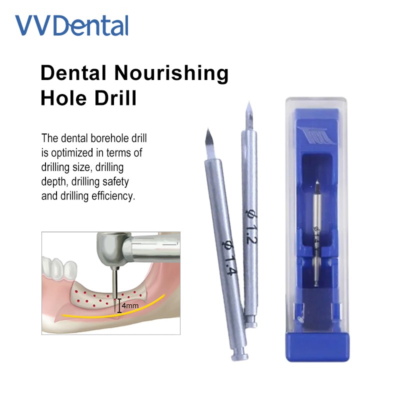 Dental Nutrient Drill Bone Increment Nutrient Hole Drills Tack GBR Pilot Drills